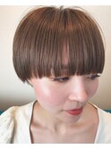 《R-HEARTS峰店》☆ワイドバングなマッシュショート☆