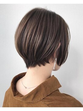 トータルビューティーハウス フラップ ミチ 野田店(total beauty house flap MICHI) ひし形ショートボブ