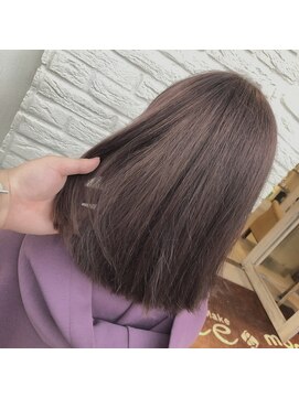 リー 京都西院(Lee) 【lee京都西院店 仲西健太】ラベンダーミルクグレージュ