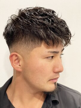 銀座マツナガ 神田店 20代30代40代メンズツーブロック刈り上げビジカジオシャレ感