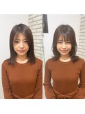ロングヘアも綺麗に大人可愛くします！　銀座駅