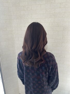 サロン Salon アイ アート 春色 ブラウンカラー