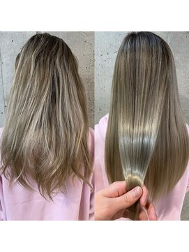 ユアーズヘア  あざみ野店(youres hair) 髪質改善　ULTOWA  酸熱トリートメント　オージュア　Aujua