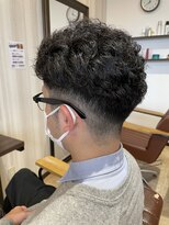 メンズ　パーマ
