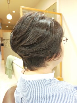 ヘアサロンアンドヘアメイクディー(hair salon hair make D) 仙台D マッシュボブグラデーションショートレイヤーstyle