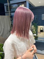 ゲーム 吉祥寺店(GAME)&nbsp;ダブルカラーミルククティーピンクベージュカラーケアブリーチ