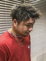 ピープスアンドスー 表参道 渋谷(Peeps&Suu.)&nbsp;メンズカット パーマ ツイスト スパイラル ハイライト