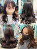【ｋanna指名限定】カット＋コテ巻き風パーマ＋髪質改善トリートメント￥16500