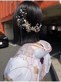 卒業式/成人式/ヘアアレンジ/ヘアセット
