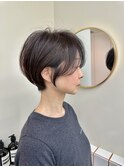 【number山崎友雅】ショート/髪質改善/ハイライト/脱白髪染め