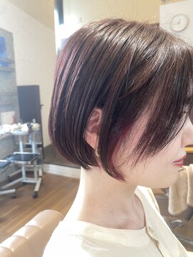 ヘアメイク フラン(Hair Make F'LAN) インナーカラーショート