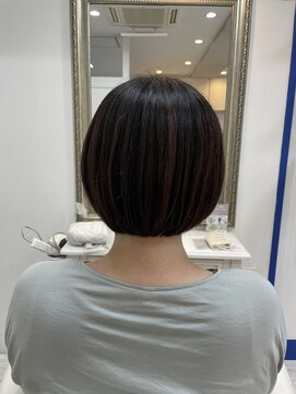 アルターシェリー(aL-ter che'rie) 内巻きボブ[津田沼駅/髪質改善/ケアブリーチ/ハイライト/前髪]