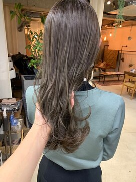 アンユージュアル(unusual) ［unusual_kurata］グレージュ/透明感カラー/くすみベージュ