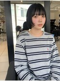◇顔周りだけボブウルフ