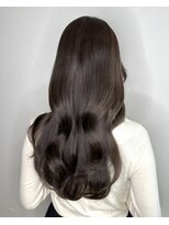 ワン バイ ジエクト(One by The Ect)&nbsp;【レイヤーロング】髪質改善黒髪アッシュカラー