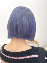 ソソ(soso.)&nbsp;【プツッと】ボブ　ペールブルー