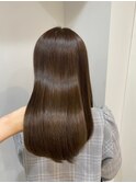 酸性ストレートヘア