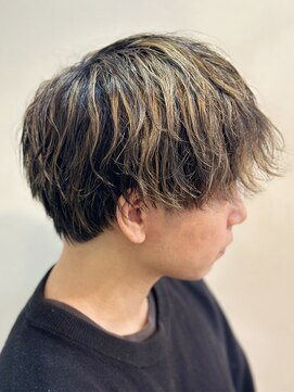 インタークロス ツイストスパイラルパーマ メンズ マッシュ ツイスパ ツイスト