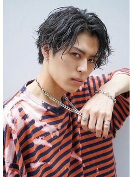 ブリーチ 岐阜店(BLEACHi) 【BLEACHi】波巻きセンターパート【numberA.×BLEACHi】ワックス