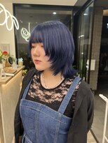 シアエミュー 新越谷店(SHEER emu)&nbsp;【Ami】ウルフ×ブルー