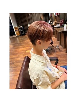 ランソ 成田店(RUNSO) メンズハイトーンピンクベージュ♪