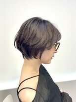 メモリーズ 表参道(Memories)&nbsp;大人かわいい小顔ショートショートヘア30代40代50代白髪ぼかし