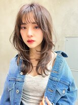 ケイト(kate)&nbsp;【kate 大宮】ミルクティーベージュ×レイヤースタイル