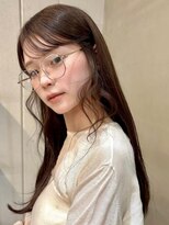 フェブミエル(fev miel)&nbsp;レイヤーカット×ライトブラウン