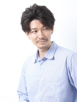 リアン(lien)&nbsp;『lien.自由が丘　メンズ』　かきあげサイドパート　担当西村