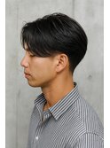MEN’S HAIR/ブルーブラック/フェザーパーマ/松戸