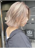 ホワイトブラウン/アッシュブロンド/パールベージュ