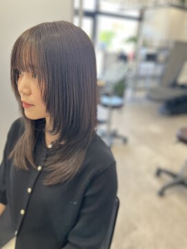 トイロ ウィステリア(toiro wisteria) モカブラウン×フェイスレイヤーカット