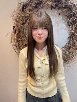 ノーブルヘアー(NOBLE HAIR) ミルクティーベージュカラー