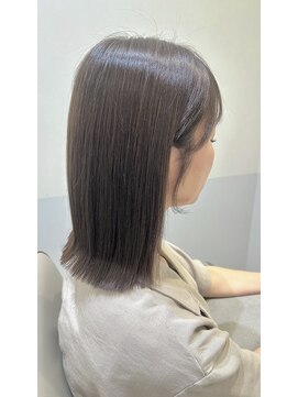 エレノア アネックス 枚方(Eleanor ANNEX) 顔まわりカット＆グレージュ◎飛鳥