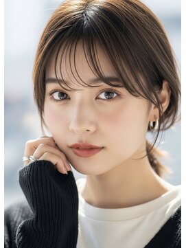 ラベスト キョウト(LOVEST) 透明感をつくる、やわらか前髪と顔まわりレイヤー