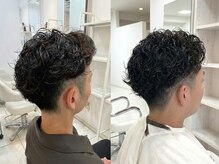 メンズカット/パーマも大歓迎！お気軽にご予約ください◎