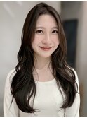 大人かわいいレイヤースタイル