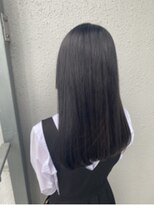 カプア 仙台駅前店(Kapua)&nbsp;髪質改善トリートメント/ブルーブラック/ストレートロング