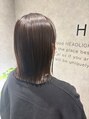 アーサス バイ ヘッドライト 熊谷店(ursus by HEADLIGHT)&nbsp;切りっぱなしボブラフな感じのスタイルが好きです