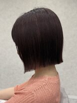 ロエン 西岡崎店(ROEN)&nbsp;外ハネボブ、ボブ、外ハネ、ピンクカラー、ワンカラー