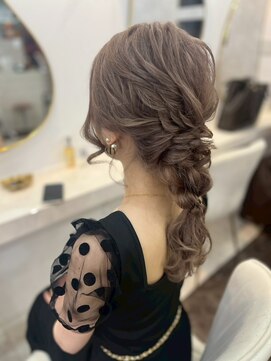 LOE【ロエ】大宮 イメチェン/アンブレラカラー/前髪/ピンクベージュ[大宮]