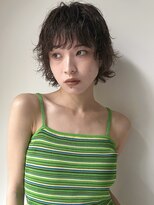 コクーン(Cocoon) ショートウルフ#くびれヘア#アプリコットオレンジ