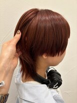 アッシュ 中目黒店(Ash)&nbsp;8レベルのオレンジブラウンカラー