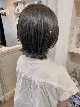 キャアリー(Caary) 福山美容室Caaryレイヤーくびれボブ髪質改善透明感20代30代40代