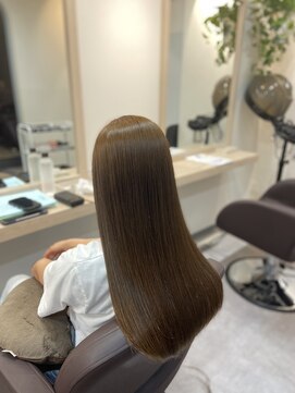アイノアヌエール 代々木店(AInoa Nouer) ［髪質改善］パサつきを抑えて艶・透明感UP/カラーエステ