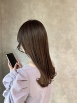 ピュアメンド 梅田(Pure Mend)&nbsp;うるツヤブラウン☆内巻きロング