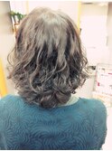 ふんわりパーマスタイル