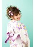 ヘアセット+浴衣着付け　￥8250（目黒/浴衣）