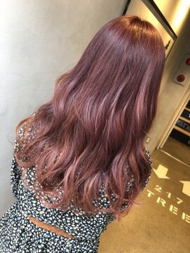 ジーナ(XENA) エクステ付き、バーガンディーカラー