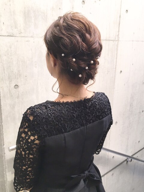 【FLAME 天文館】結婚式やパーティーに☆およばれヘアアレンジ